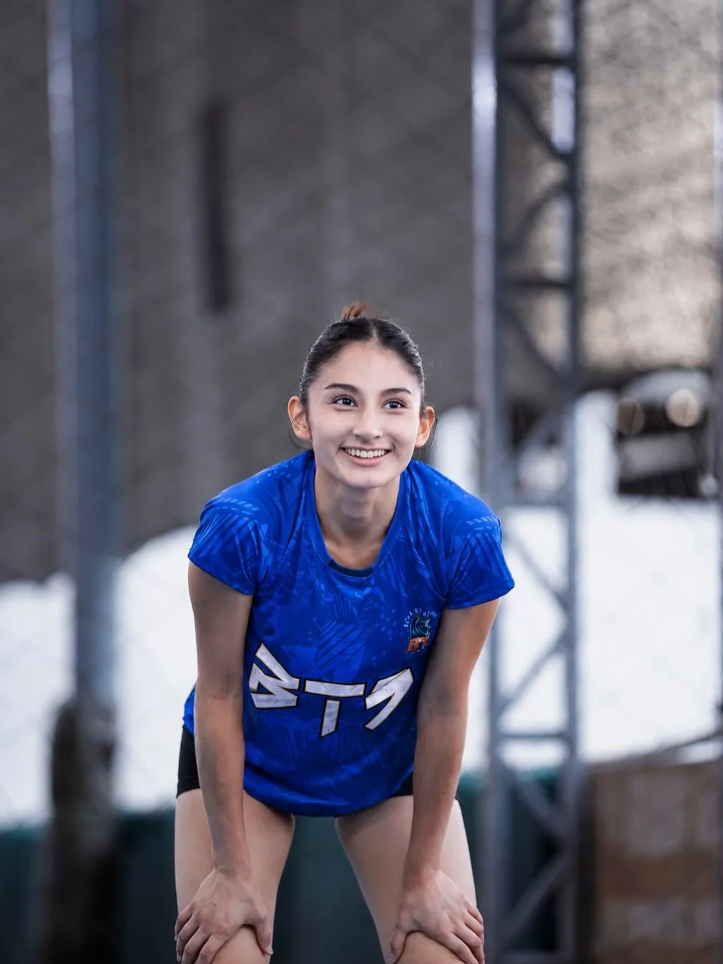 Deportistas del Club Deportivo BTS durante un entrenamiento